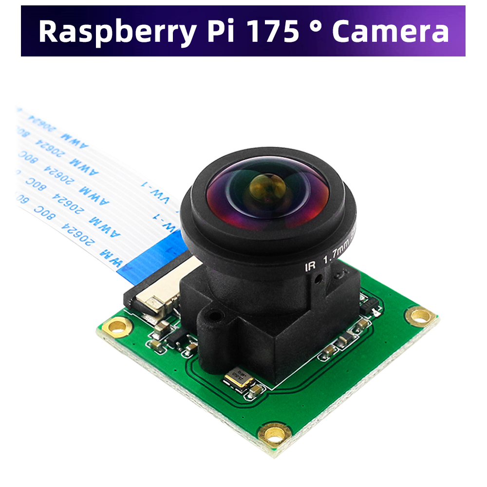 Raspberry Pi Global Shutter Camera Imx296 - Raspberry Pi камера 175 градусов OV5647