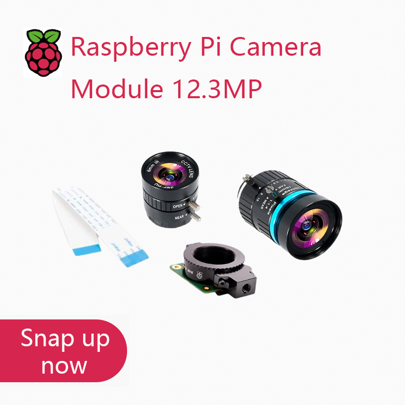 Высококачественный модуль каме – обзор и цена Raspberry Pi Global Shutter Camera Imx296